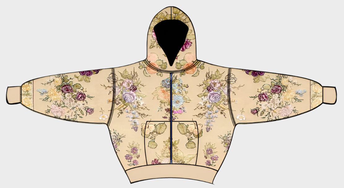 Floral Workwear Jacket